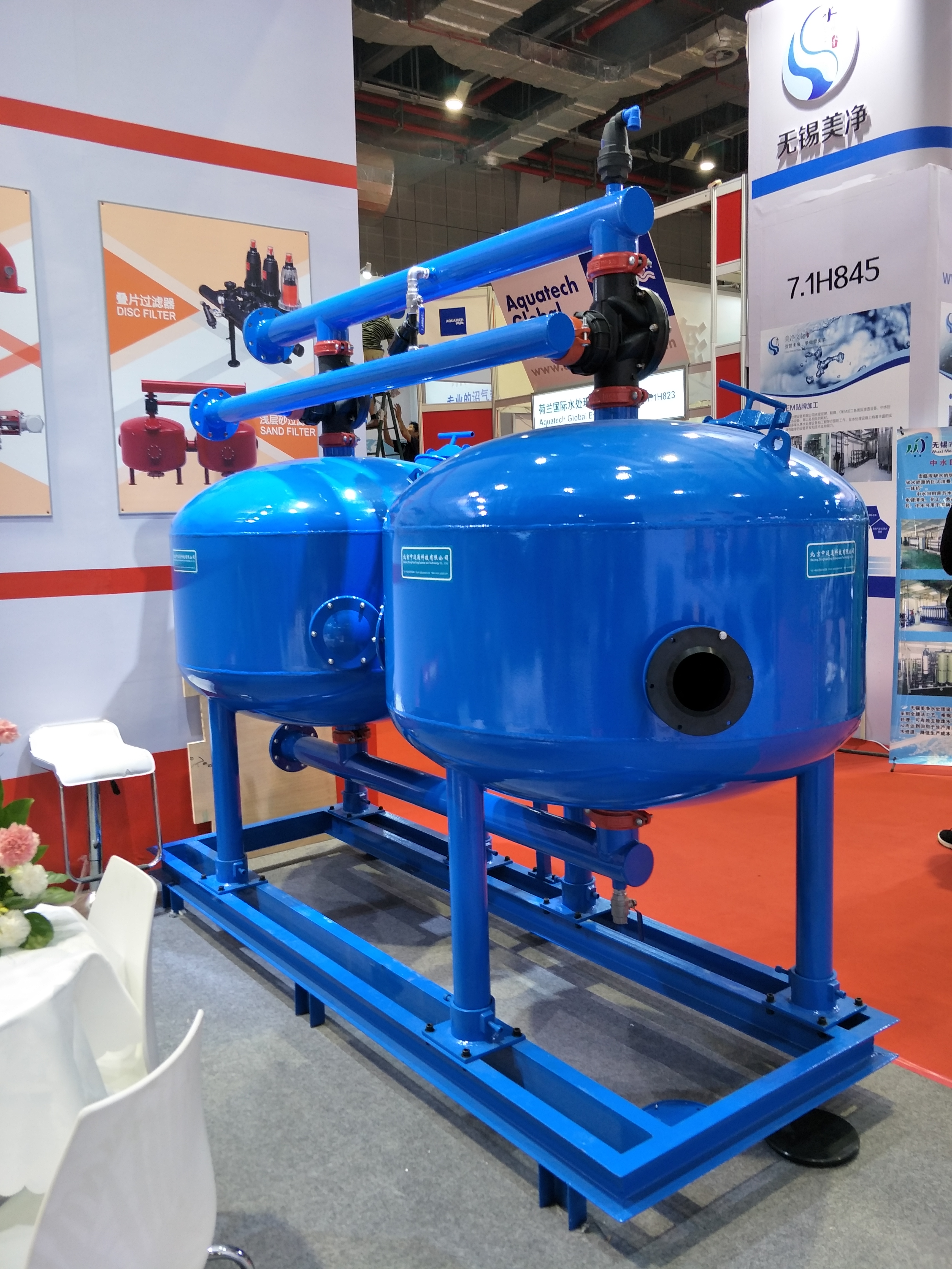 砂石過濾器-多介質過濾器設備-砂石過濾器設備廠家反沖洗砂石過濾器