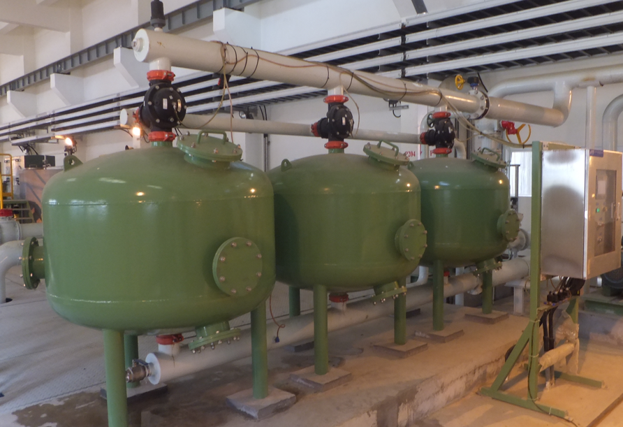 　砂石過(guò)濾器應(yīng)用現(xiàn)場(chǎng)