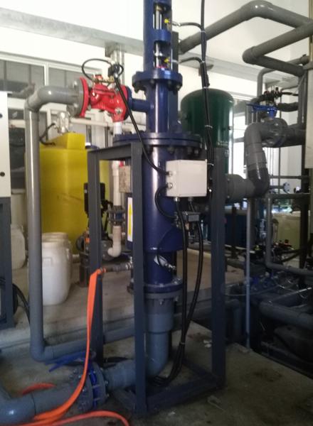 立式自清洗過濾器應用現場 立式自清洗過濾器應用現場