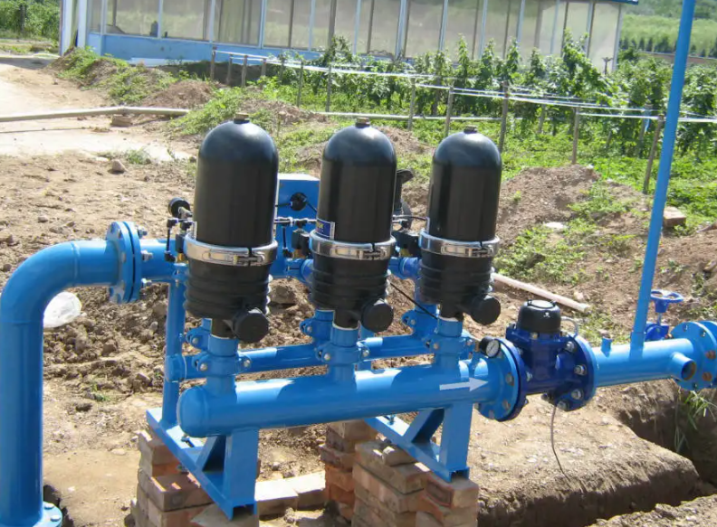 灌溉疊片過濾器應(yīng)用現(xiàn)場