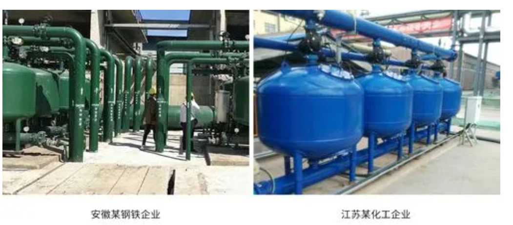 工業(yè)淺層砂過(guò)濾器應(yīng)用現(xiàn)場(chǎng)