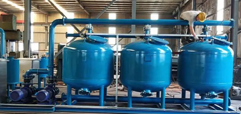 工業淺層砂過濾器應用現場 工業淺層砂過濾器應用現場