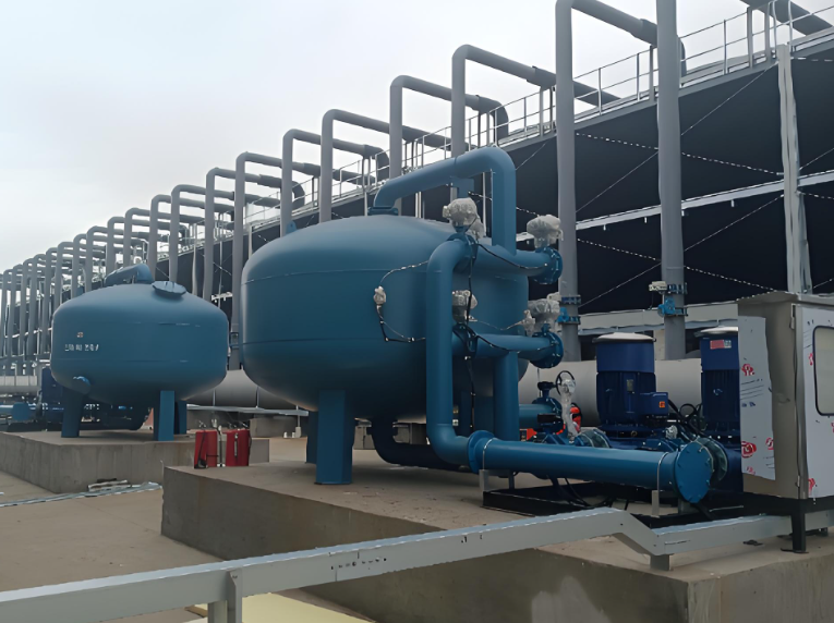 砂濾器設(shè)備應(yīng)用現(xiàn)場(chǎng)